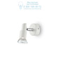 Иконка Ideal Lux 099064 SLEM AP1 BIANCO накладной светильник белый