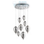 Иконка Ideal Lux 100913 CLOWN SP8 CROMO подвесной светильник хром