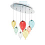 Иконка Ideal Lux 100937 CLOWN SP7 COLOR подвесной светильник 