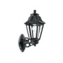 Иконка Ideal Lux 101491 ANNA AP1 BIG NERO уличный накладной светильник черный