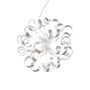 Иконка Ideal Lux 101613 VORTEX SP6 ARGENTO подвесной светильник серый