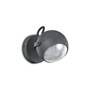 Иконка Ideal Lux 108353 ZENITH AP1 ANTRACITE уличный накладной светильник 