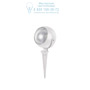 Иконка Ideal Lux 108384 ZENITH PT1 SMALL BIANCO светильник белый