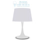Иконка Ideal Lux 110448 LONDON TL1 BIG BIANCO настольная лампа белый