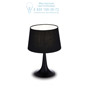 Иконка Ideal Lux 110554 LONDON TL1 SMALL NERO настольная лампа черный