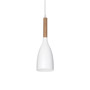 Иконка Ideal Lux 110745 MANHATTAN SP1 BIANCO подвесной светильник белый