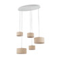Иконка Ideal Lux 110868 EKOS SP5 CANVAS подвесной светильник 