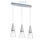 Иконка Ideal Lux 112367 CONO SP3 CROMO подвесной светильник хром
