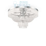 Иконка Ideal Lux 112848 AUGUSTUS PL10 CROMO потолочный светильник хром