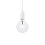 Иконка Ideal Lux 113302 EDISON SP1 BIANCO подвесной светильник белый