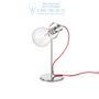 Иконка Ideal Lux 113357 RADIO TL1 CROMO настольная лампа хром