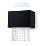 Иконка Ideal Lux 113715 PHOENIX AP2 NERO накладной светильник черный