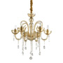 Иконка Ideal Lux 114521 CANALETTO SP6 AMBRA подвесной светильник янтарный