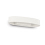 Иконка Ideal Lux 115153 ZED AP1 OVAL BIANCO накладной светильник белый