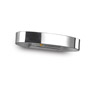 Иконка Ideal Lux 115160 ZED AP1 OVAL CROMO накладной светильник хром