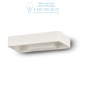 Иконка Ideal Lux 115191 ZED AP1 SQUARE BIANCO накладной светильник белый