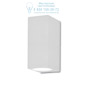 Иконка Ideal Lux 115320 UP AP2 BIANCO уличный накладной светильник белый