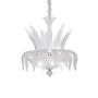 Иконка Ideal Lux 116884 PALMARES SP8 подвесной светильник белый