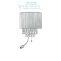 Иконка Ideal Lux 122588 OPERA AP3 ARGENTO накладной светильник серый