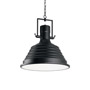 Иконка Ideal Lux 125831 FISHERMAN SP1 D48 NERO подвесной светильник черный