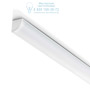 Иконка Ideal Lux 126548 PROFILO STRIP LED ANGOLARE BIANCO структура светильника белый