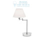Иконка Ideal Lux 126760 BEVERLY TL1 CROMO настольная лампа хром