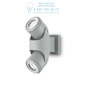 Иконка Ideal Lux 129518 XENO AP2 GRIGIO уличный накладной светильник 