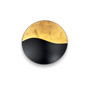 Иконка Ideal Lux 133270 SUNRISE AP3 NERO E ORO накладной светильник черный