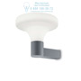 Иконка Ideal Lux 136226 SOUND AP1 GRIGIO уличный накладной светильник 