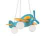 Иконка Ideal Lux 136325 AVION-1 SP3 (BLU/GIALLO) подвесной светильник 