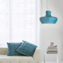 Иконка Ideal Lux 137292 ALADINO SP1 D30 AZZURRO подвесной светильник 