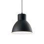 Иконка Ideal Lux 139098 METRO SP1 NERO подвесной светильник черный