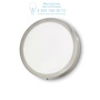 Иконка Ideal Lux 141480 UNIVERSAL AP1 24W ROUND NICKEL накладной светильник 
