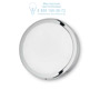 Иконка Ideal Lux 141497 UNIVERSAL AP1 24W ROUND CROMO накладной светильник хром