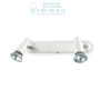 Иконка Ideal Lux 142081 SLEM AP2 BIANCO накладной светильник белый