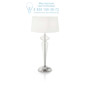 Иконка Ideal Lux 142593 FORCOLA TL1 BIANCO настольная лампа белый
