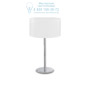 Иконка Ideal Lux 143187 WOODY TL1 BIANCO настольная лампа белый
