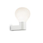 Иконка Ideal Lux 146621 CLIO AP1 BIANCO уличный накладной светильник белый