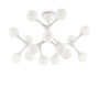 Иконка Ideal Lux 149608 NODINO PL15 BIANCO потолочный светильник белый