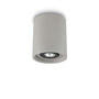 Иконка Ideal Lux 150437 OAK PL1 ROUND CEMENTO потолочный светильник 