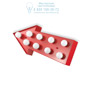 Иконка Ideal Lux 153544 CIRCUS AP9 ROSSO накладной светильник 