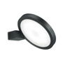 Иконка Ideal Lux 155401 FLAP AP1 ROUND NERO накладной светильник черный
