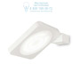 Иконка Ideal Lux 155418 FLAP AP1 SQUARE BIANCO накладной светильник белый