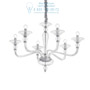 Иконка Ideal Lux 159959 DANIELI SP6 TRASPARENTE подвесной светильник прозрачный