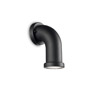 Иконка Ideal Lux 160559 PIPELINE AP1 NERO уличный накладной светильник черный