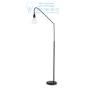 Иконка Ideal Lux 163369 MINIMAL PT1 NERO торшер черный