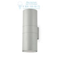 Иконка Ideal Lux 163604 GUN AP2 BIG GRIGIO уличный накладной светильник 