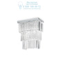 Иконка Ideal Lux 166254 MARTINEZ AP3 накладной светильник хром