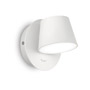 Иконка Ideal Lux 167152 GIM AP1 BIANCO накладной светильник белый