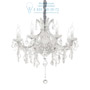 Иконка Ideal Lux 167244 NAPOLEON SP8 CROMO подвесной светильник хром